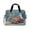 Christmas Snowman in a Red Truck, variant on 16" Laptop Briefcase for Work Travel Laptop Shoulder Bag Carrying Handbag Laptop Case Old Train with Flowers