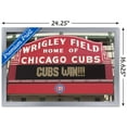 thumbnail image 3 of MLB Chicago Cubs - Win Wall Poster, 14.725" x 22.375", Framed, 3 of 3