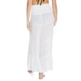 thumbnail image 2 of Elan Womens Ruffle Cover-Up Pants Style-RG2271 Swimsuit, 2 of 2
