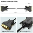 thumbnail image 3 of BENFEI DVI to DVI Cable, 1.8 Meter DVI-D 24+1 Gold Plated Cable, Dual Link Support High Resolution 2560x1600 for Gaming, DVD, Laptop, HDTV, 3 of 10