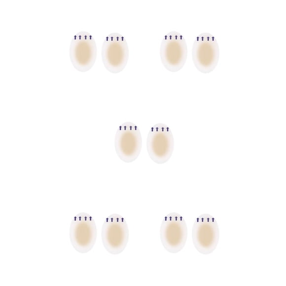 Qarigey Almohadillas protectoras de Gel para el talón, 2 uds., pegatinas para calzado, cojín protector, parches de blíster autoadhesivos Type2 NO2