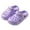 Z01 Purple, variant on Women Men Clogs Breathable Ventilated Thick Sole Casual Sandals Lightweight Footwear for Daily Wear,6.5