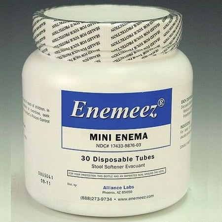 Alliance Labs Enemeez Mini Enema, 283g Box of 30