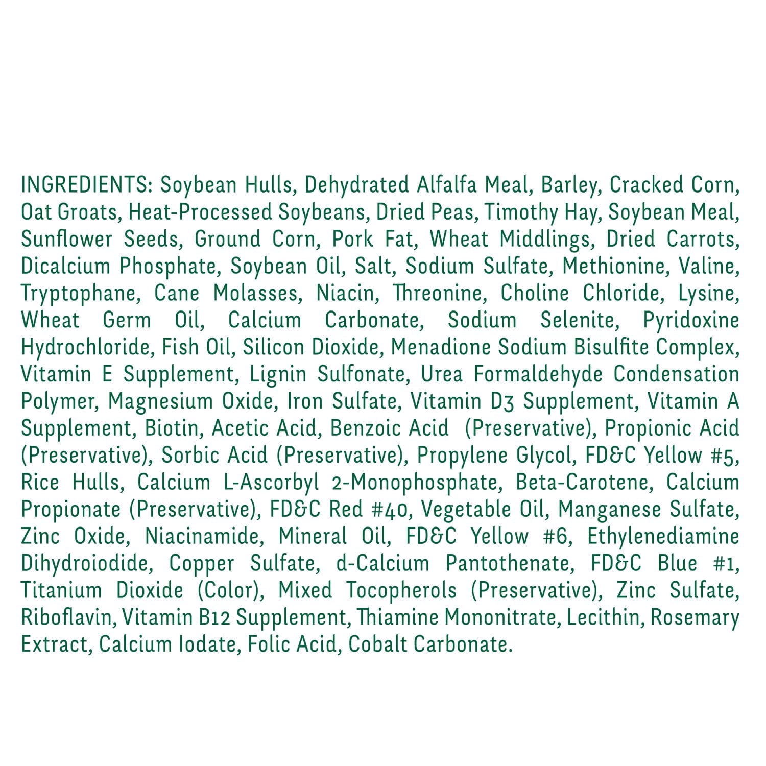 Wild Harvest Mix Rabbit Food, Vegetable & Grain, 8 lb. Bag