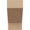 thumbnail image 2 of 4"W x 4"D x 8"H Wide Clemmons Rough Cedar Woodgrain TimberThane Corbel, Primed Tan, 2 of 6