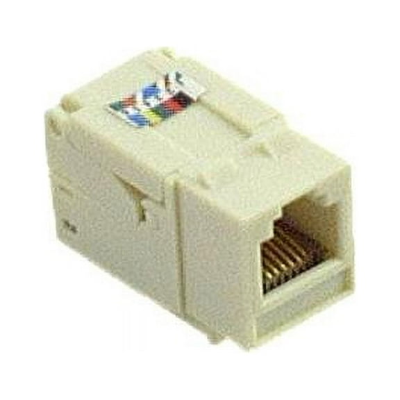 IEC RL1106F-MTIV RJ11 6 Position Keystone Snap Tool Free Connector Female Ivory