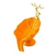 thumbnail image 1 of Jabonera de cerámica con autodrenaje, soporte para esponja, jabonera con forma de hoja Naranja, 1 of 9