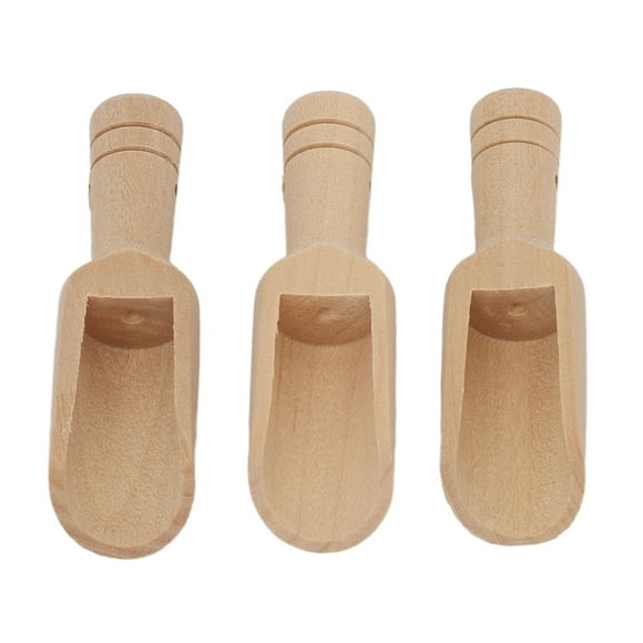 Wood Bath Salt Spoon, DIY Small Small Bath Salt Spoon For Sugar