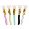 thumbnail image 1 of Juego de 5 brochas para mascarilla facial, brocha para mascarilla, raspador de maquillaje de silicona sin cerdas, aplicador de lodo facial, brocha combinada, herramienta de belleza de maquillaje,, 1 of 5