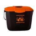 thumbnail image 1 of Nova Products 2 Gallons (8L) Battery Collection Bin - Eco-Friendly Battery Disposal Container for Safe Storage and Household/Commercial Use - (Made in Canada), 1 of 6