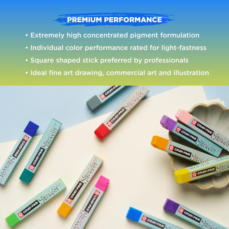 Sakura Cray-Pas Specialist Oil Pastel Set - Soft Oil Pastels for