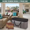 thumbnail image 3 of 2 Pack Outdoor Storage Bag 47 Gal with Zipper & Padded Handle, 35 Inch Water-Resistant Dustproof  Home Storage Bag, 3 of 5