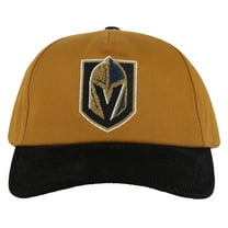 Men's American Needle Tan/Black Vegas Golden Knights Burnett Adjustable Hat