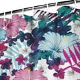 thumbnail image 4 of Spring Garden Shower Curtain - Fresh Seasonal Flowers and Butterflies, 72x84 Inches, 4 of 5
