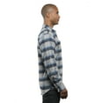 thumbnail image 4 of Burnside Men's Plaid Flannel Shirt - B8210, 4 of 4