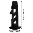 thumbnail image 3 of 4 Pcs Trash Can Accessories Outdoor Garbage Cans Plastic, 3 of 6