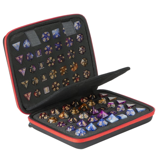 Funda para dados Bavel DND con esponja desmontable y bandeja