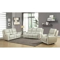 thumbnail image 5 of Steve Silver Laurel Ivory Leather Power Reclining Chair, 5 of 7