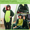 thumbnail image 6 of Alaiyaky Onesies Pajamas Unisex Adult for Women Men Animal Costume Cute Onesies Flannel Cartoon Cosplay Halloween Sleepwear Christmas New Year gifts, 6 of 7