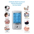 thumbnail image 2 of Estimulador muscular NURSAL TENS de 24 modos con estimulación continua, masajeador de pulso electrónico recargable con 8 almohadillas para aliviar el dolor de espalda y hombros y fortalecer los múscul, 2 of 5