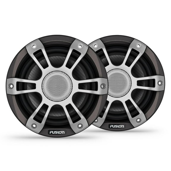 Fusion SG-F653SPG Signature Series 3i 6.5" 230-watt Coaxial Sports Marine Speakers (Pair) - Gray