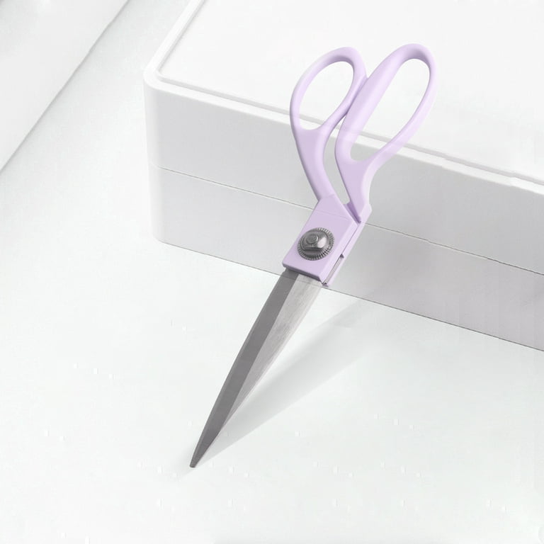 Multi-Purpose Mini Scissors Portable Functional Scissors Stainless Steel  Detail Craft Scissors Hand Scissors for Art Crafts Projects(pink)