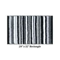 thumbnail image 3 of Better Trends 20" x 32" Bathroom Rugs 100% Polyester Soft Water Absorbent Non Slip Bath Mat Machine Washable Rug Griffie Collection - Gray, 3 of 8