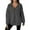 Black, variant on ZSQDM Grey Hoodie Women Halloween Sweatshirt Women's Polyester Hoodie Coat Hangers Womens Cropped Jacket Zip Up Lightweight Oversized(S)