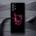 thumbnail image 3 of Funda trasera de silicona para Samsung Galaxy, carcasa bonita de Hello Kitty, Gato rosa, A33, 5G, A52, A53, A72, A73, A52S, A71, A32, A33, A34, A54, A51, A25, A42, 3 of 5