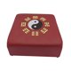 thumbnail image 4 of Cojín de meditación tipo puf tatami antideslizante, elegante cojín de suelo de madera de cuero sintético, asiento de meditación para adultos, sala de Estilo B, 4 of 8