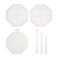 thumbnail image 1 of Juego de 6 moldes de silicona para joyería, bonitos moldes para caja, accesorios de bricolaje (blancos), 1 of 6