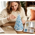 thumbnail image 5 of Clearance! 2026 Upgraded DIY Beaded Christmas Tree Kit with Lights, Handmade Crystal Holiday Craft Set for Adults, Warm Glow Display, Tabletop Decor, Ornament Charms, 5 of 6