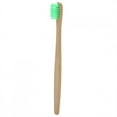 thumbnail image 3 of Dosaele Biodegradable Toothbrush Bamboo Toothbrush Biodegradable Soft Eco Friendly Nylon Bristles 6 Colors Toothbrushes(Green), 3 of 8