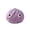 Purple, variant on PoyoKee Fidget Toys, Cute Steamed Bun Spinning Stress Balls for Relieve Anxiety, 2.6" x 2.3" Soft Silicone Desk Decor Stress Balls for Adults, Pink