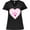 Vintage Smoke, variant on Inktastic Gigi Pink Valentine Hearts Women's Plus Size V-Neck T-Shirt