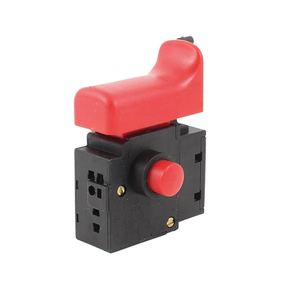 250VAC 4A Red Handle NO Lock on Electric Tool Trigger Switch for Bosch