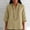 Khaki plus size fall tops for women a1, variant on thefmos Women Plus Size Fall V Neck 3/4 Sleeve Blouses Casual Boho Tops for Women Loose Fit Comfy Solid Pullover Shirts Trendy Basic Tees Winter Business Work Clothes, White M