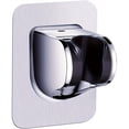 thumbnail image 1 of 1pc Wall Mounted Shower Head Holder, Adjustable Handheld Shower Head Bracket, Shower Head Adhesive Base, Bathroom Accessories, 1 of 4