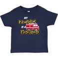 thumbnail image 3 of Inktastic My Pawpaw is a Firefighter with Fire Truck Boys or Girls Baby T-Shirt, 3 of 5