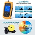 thumbnail image 3 of BEBANG Portable Fish Finder, Handheld Fish Depth Finder with Sonar Transducer for Boat Fishing Ice Fishing, 3 of 9