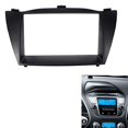 thumbnail image 2 of Double Din Car Radio Fascia Trim Kit Install Frame DVD Panel Stereo Interface for IX35 2010+ 178X102mm, 2 of 5