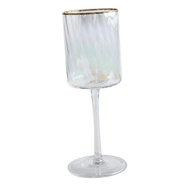 Copas de vino transparentes decorativas regalo copa de champán vasos de chupito cóctel Estilo D