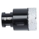 thumbnail image 4 of Brocas de diamante soldadas al vacío, abridor de sierra de perforación para mármol M14, negro, 40mm, 4 of 9