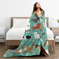thumbnail image 5 of Capybara Gifts Blanket Bed Throw Blanket Soft Lightweight Cozy Warm Blankets for Kids Teens Men Women, 5 of 6