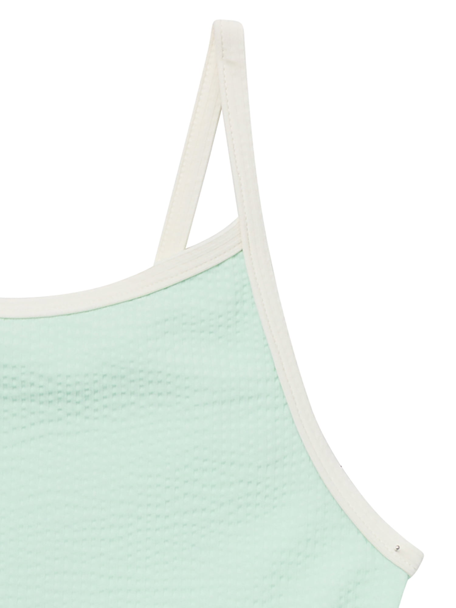 Modern Moments by Gerber Baby and Toddler Girl One-Piece Swimsuit with Bow, 0/3M-5T