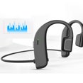 thumbnail image 4 of Auriculares ducción ósea del oído abierto Resistente al sudor Micrófono incorporado Respuesta de música Auriculares Bluetooth , negro, 4 of 8