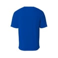 thumbnail image 2 of A4 N3393 Mens SureColor Short Sleeve Cationic Tee - Royal - M, 2 of 2