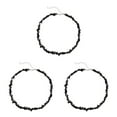thumbnail image 4 of Guardoinrt Women Girls Beads Statement Necklace Fashionable And Versatile Addition black 3Set, 4 of 6
