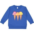 thumbnail image 2 of Inktastic 3 Scoops of Ice Cream Toddler Sweatshirt, 2 of 4