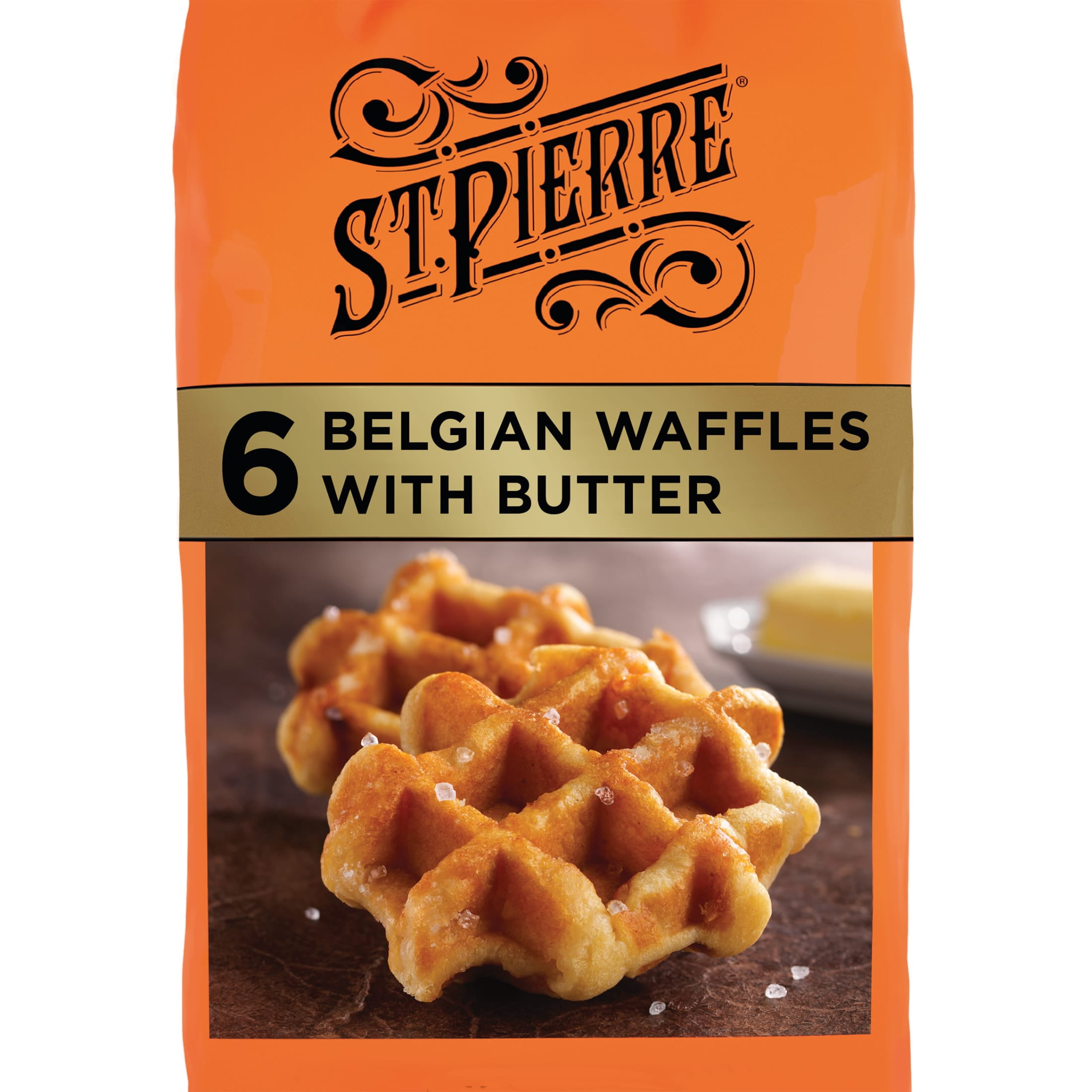 Carlotta's Bakery Belgian Pearl Sugar Waffles 1.94 oz Pack of 20